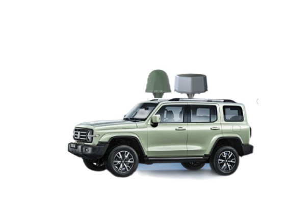  东辽车载察打一体低空防御反制设备